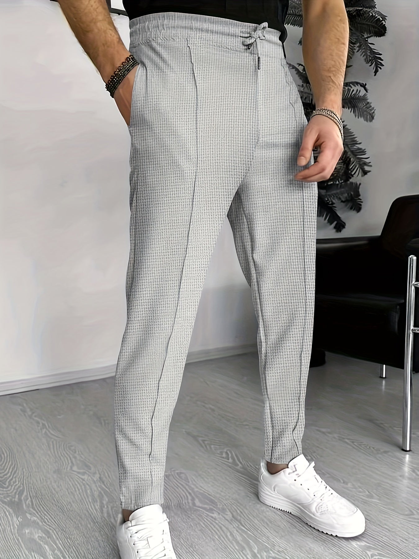 The Milan Waffle Pants