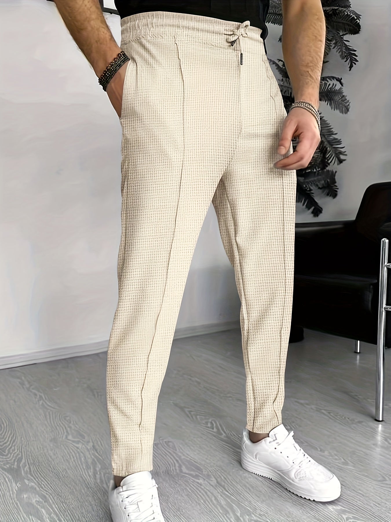 The Milan Waffle Pants