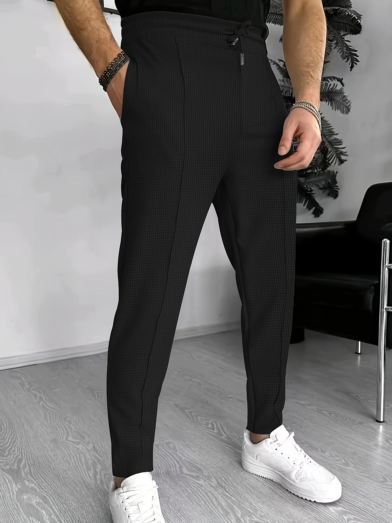 The Milan Waffle Pants