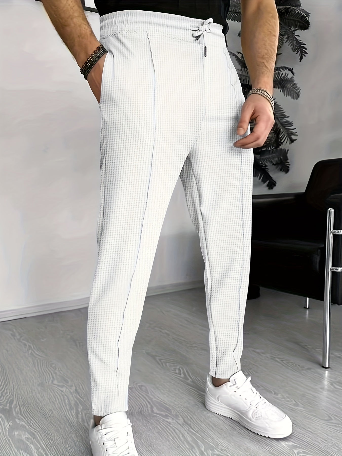 The Milan Waffle Pants