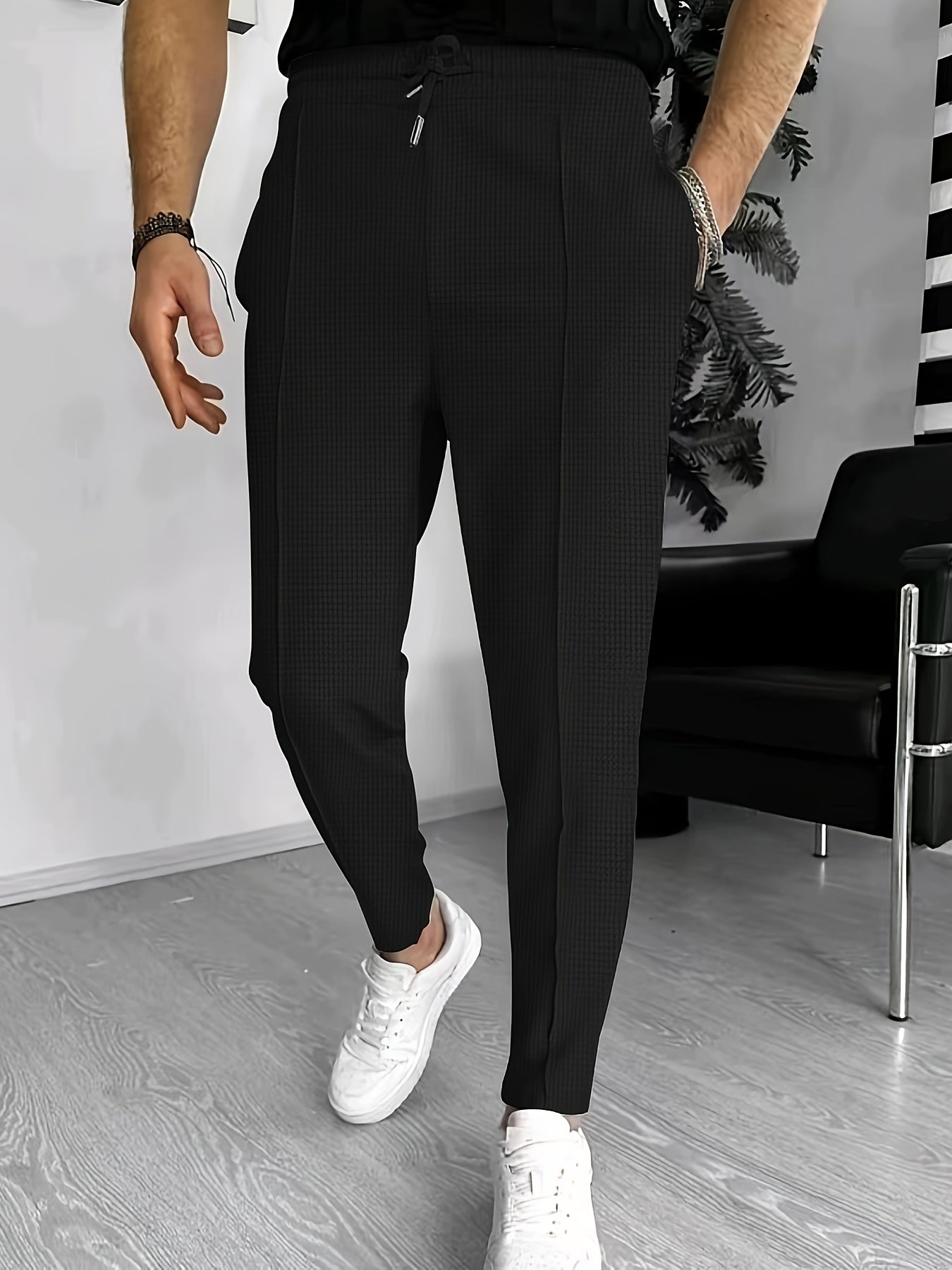 The Milan Waffle Pants