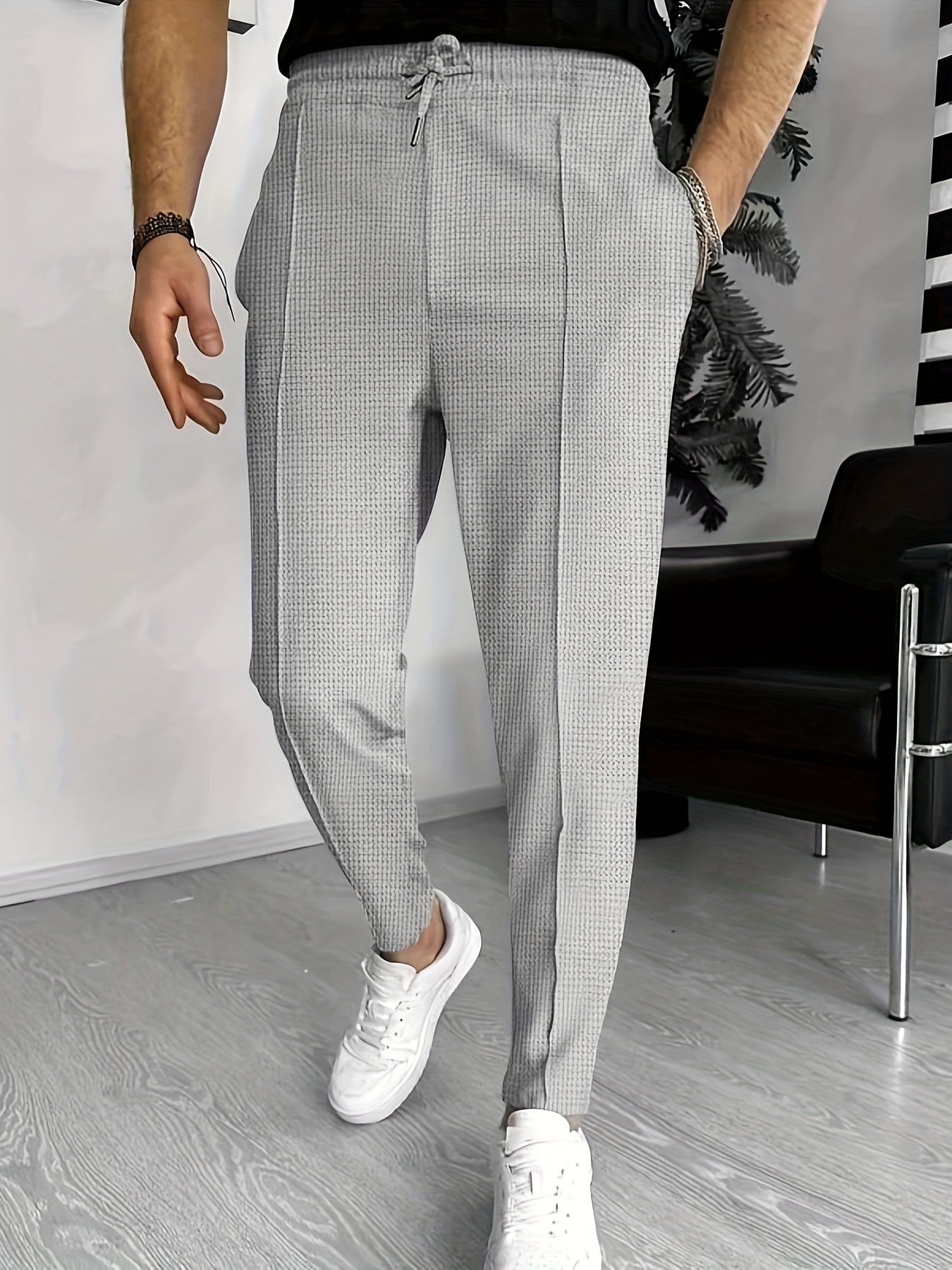 The Milan Waffle Pants